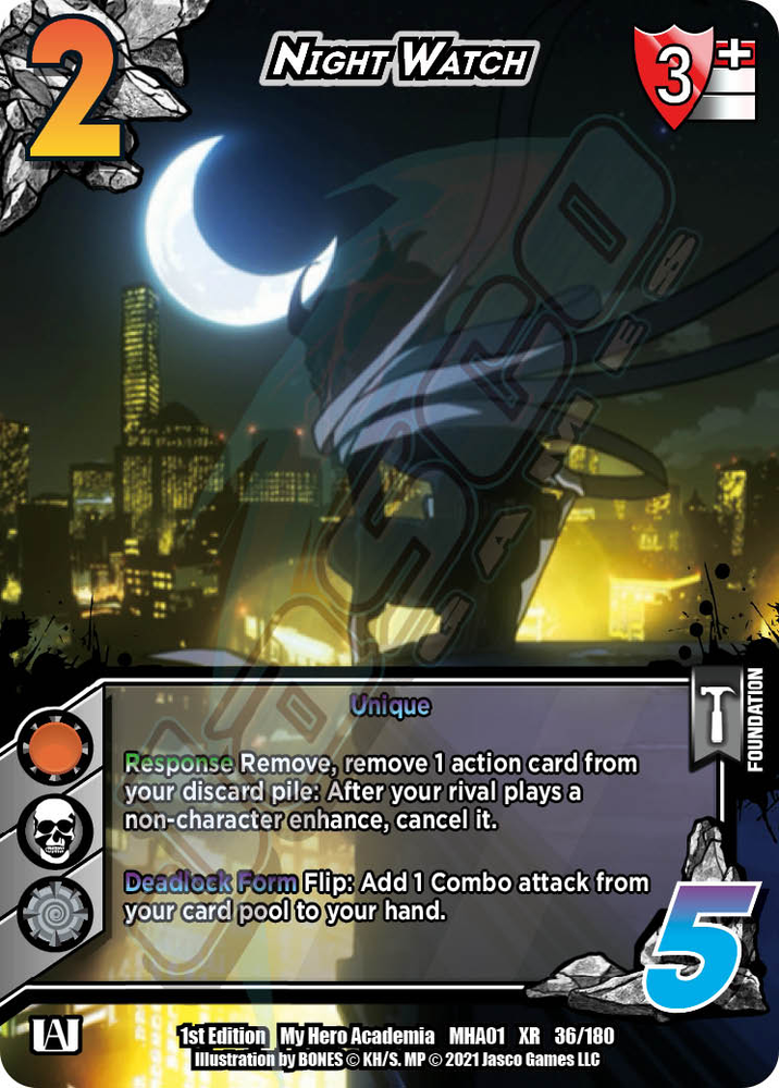 Vigilancia nocturna [Serie 1 XR] 