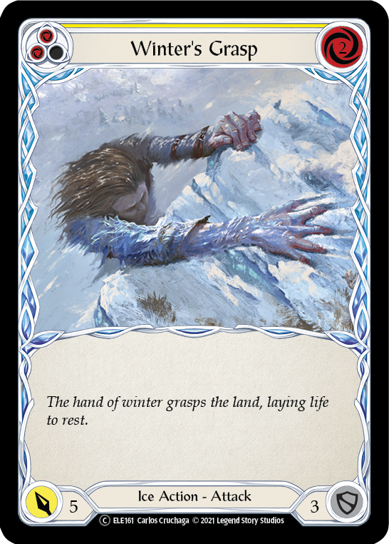 Winter's Grasp (Amarillo) [U-ELE161] (Tales of Aria Unlimited) Ilimitado Normal 