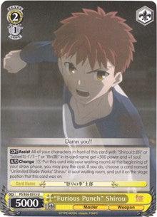 "Furious Punch" Shirou (FS/S36-E015 U) [Fate/Stay Night [Unlimited Blade Works] Vol. II] - Blue Jay's Cauldron