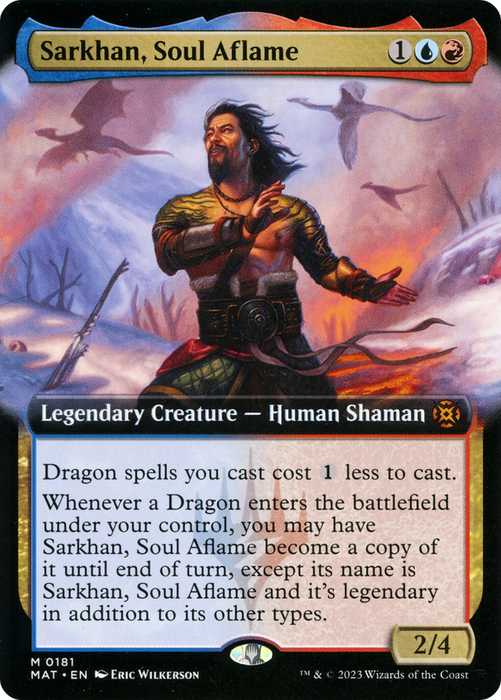 Sarkhan, Soul Aflame (Arte extendido) [La marcha de la máquina: Las secuelas] 