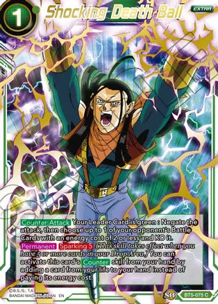 Impactante bola de la muerte (estampada en oro) (BT5-075) [Mythic Booster] 