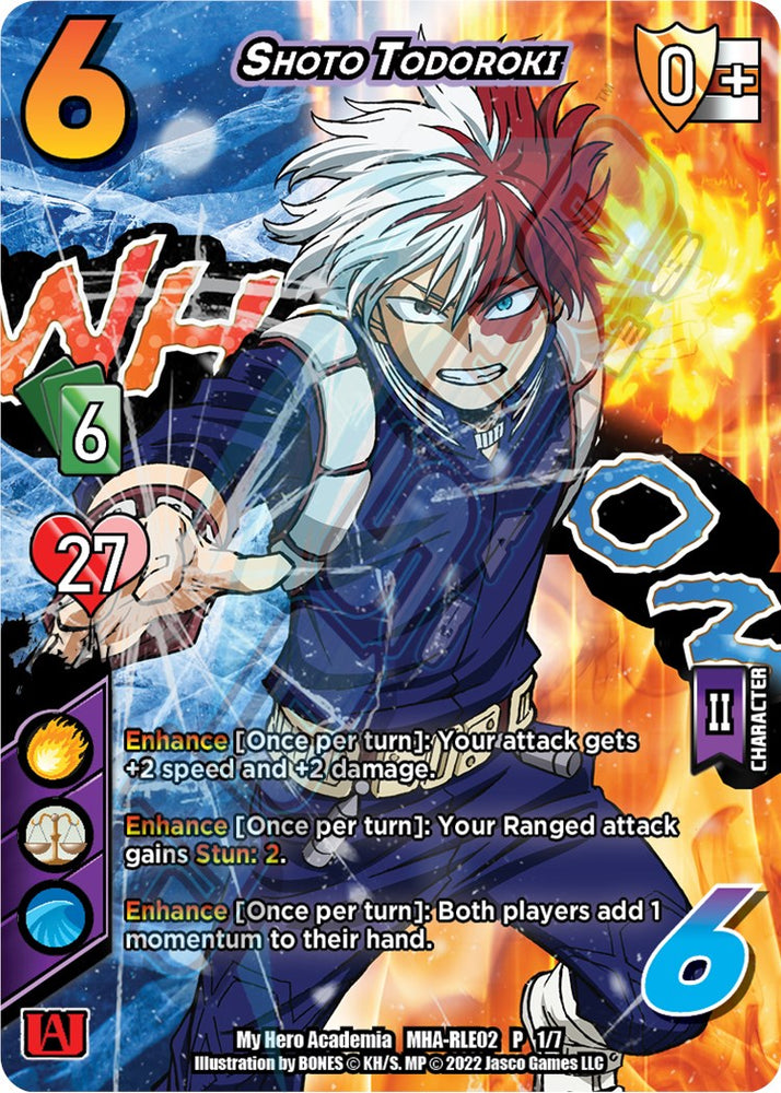 Shoto Todoroki [Promociones de Crimson Rampage] 