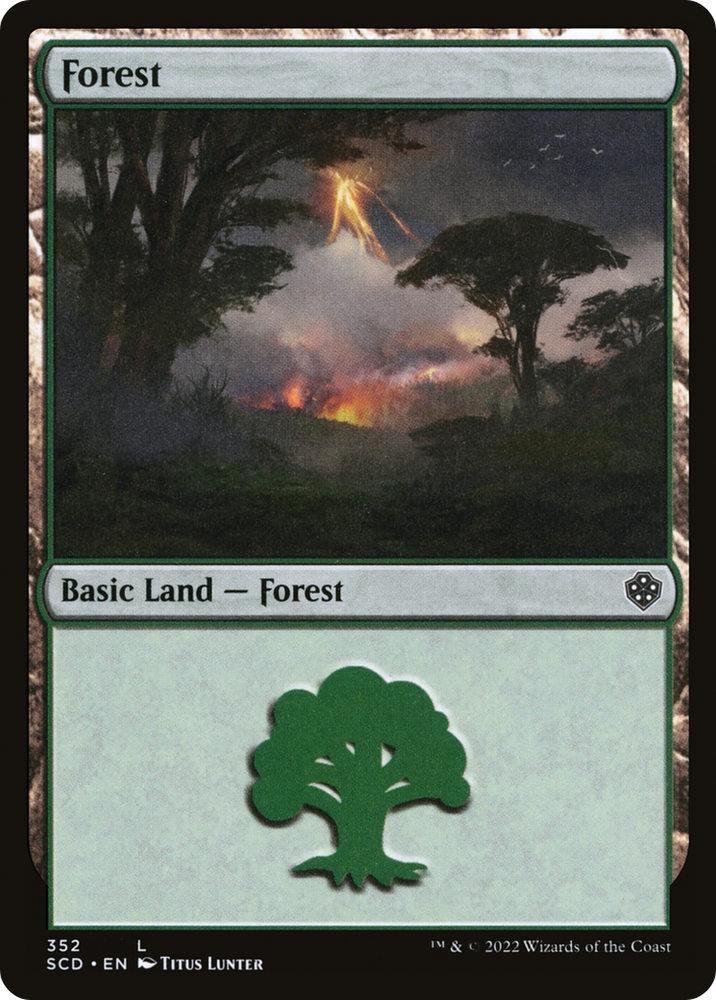 Bosque (352) [Mazos de Starter Commander] 
