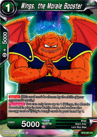 Wings, el refuerzo de moral (BT6-067) [Destroyer Kings] 