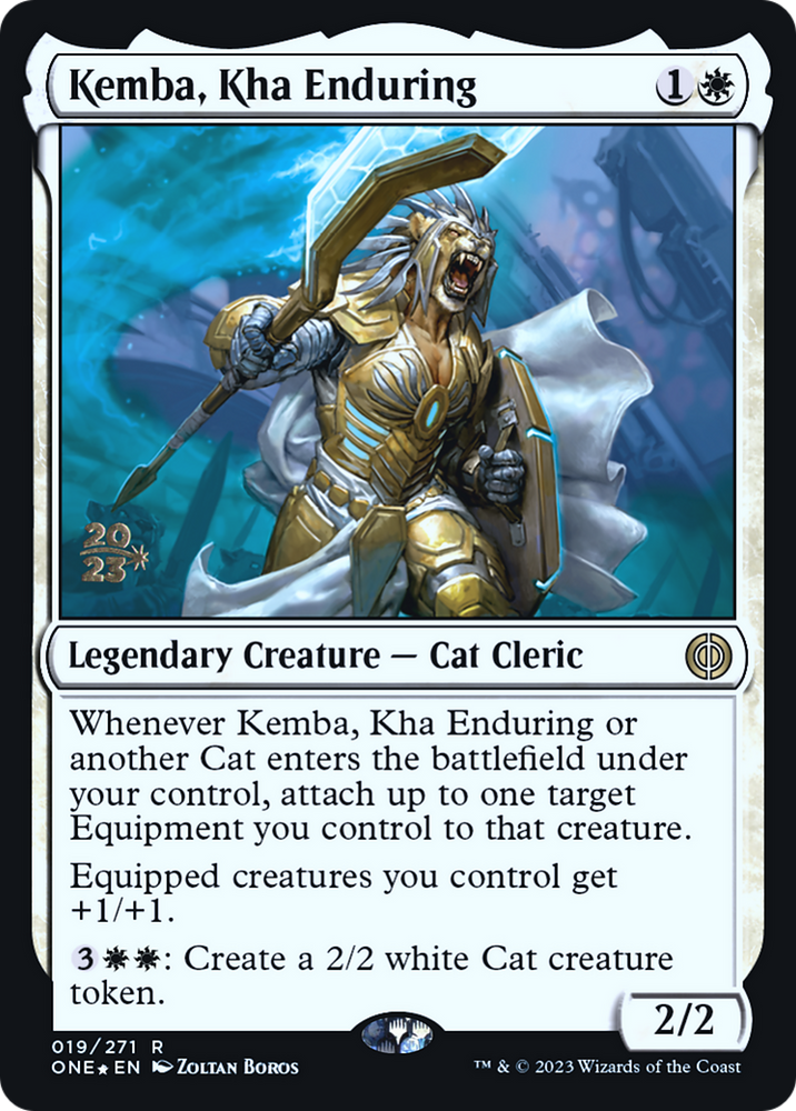 Kemba, Kha Enduring [Phyrexia: Promociones de presentación de All Will Be One] 