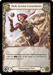 Dash // Dash, Inventor Extraordinario [ARC002-T // ARC001-T] (Arcane Rising) 1.ª edición Normal 