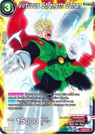 Fuerza virtuosa Gohan (EX03-03) [Ultimate Box] 