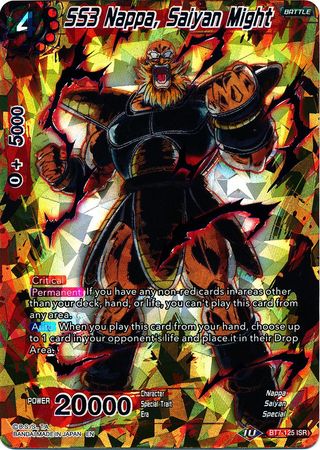 SS3 Nappa, Saiyan Might (BT7-125) [Paquete de revisión 2020] 