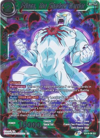 Freezer, el guerrero de las sombras (EX16-06) [Ultimate Deck] 