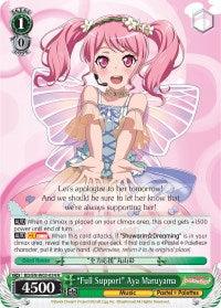"Full Support" Aya Maruyama (BD/EN-W03-034 R) [BanG Dream! Girls Band Party! MULTI LIVE] - Blue Jay's Cauldron