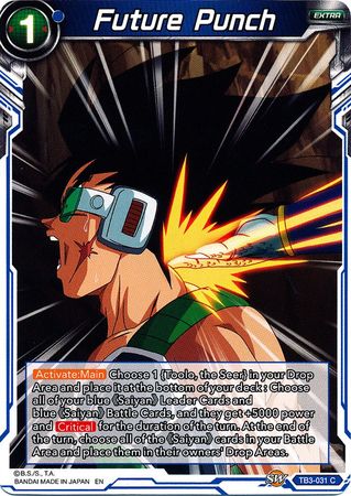 Future Punch (TB3-031) [Choque de destinos] 