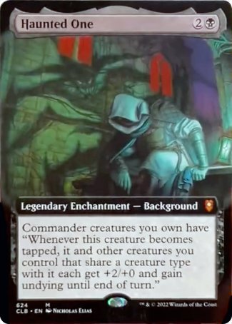 Haunted One (Arte extendido) [Commander Legends: Batalla por Baldur's Gate] 