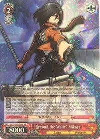 "Beyond the Walls" Mikasa (AOT/S35-E058 RR) [Attack on Titan] - Blue Jay's Cauldron