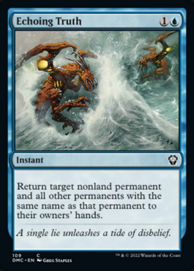 Haciendo eco de la verdad [Dominaria United Commander] 
