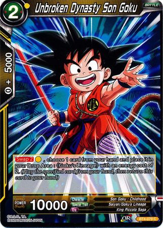 Dinastía inquebrantable Son Goku (BT4-079) [Guerra colosal] 