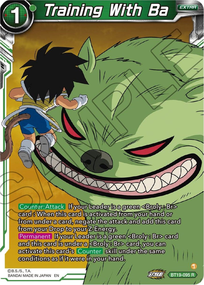 Entrenando con Ba (BT19-095) [La ambición del luchador] 
