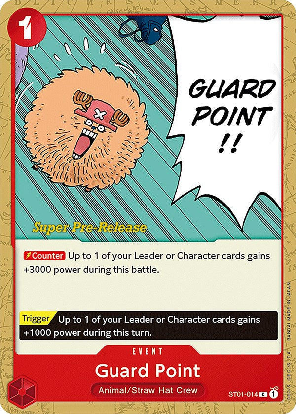 Guard Point [Súper mazo inicial de prelanzamiento: Equipo de Sombrero de Paja] 
