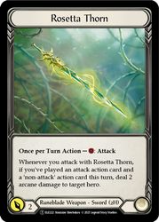 Lexi, Livewire // Rosetta Thorn [U-ELE031] (Tales of Aria Unlimited) Ilimitado Normal 