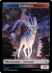 Elemental (9) // Ficha de vampiro de doble cara [Fichas de la Marcha de la Máquina] 
