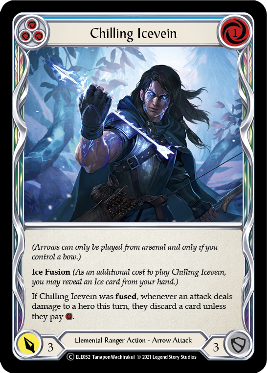 Chilling Icevein (Azul) [U-ELE052] (Tales of Aria Unlimited) Ilimitado Normal 