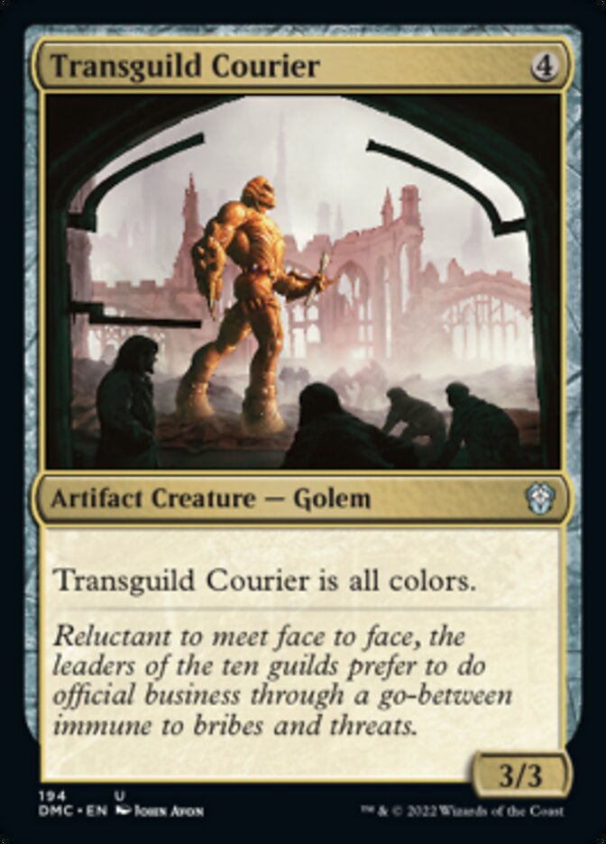 Mensajero Transgremial [Comandante Unido de Dominaria] 