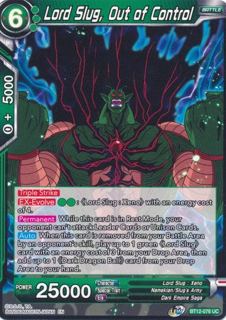 Lord Slug, Fuera de control (BT12-076) [Rejuvenecimiento vicioso] 