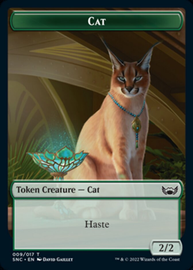 Cat Token [Calles de nuevas fichas Capenna] 