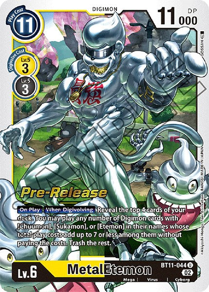 MetalEtemon [BT11-044] [Promociones de prelanzamiento de la fase dimensional] 