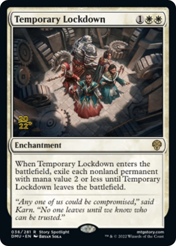 Bloqueo temporal [Promociones de presentación de Dominaria United] 