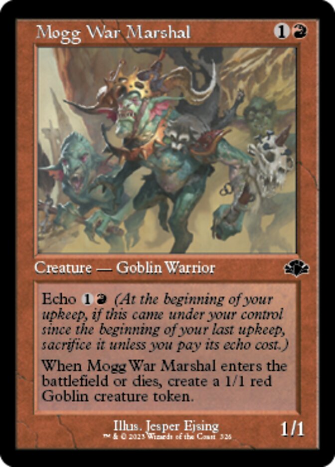 Mariscal de Guerra Mogg (Retro) [Dominaria Remastered] 