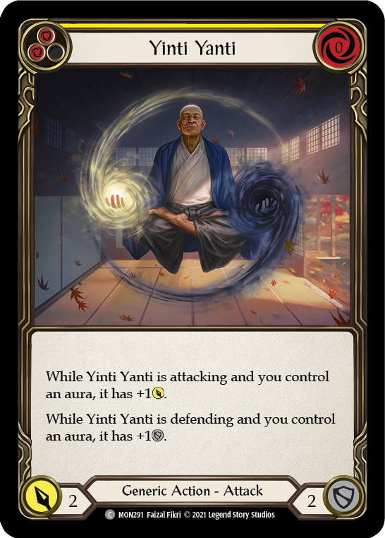 Yinti Yanti (Amarillo) [MON291-RF] (Monarca) 1.ª edición Lámina arcoíris 