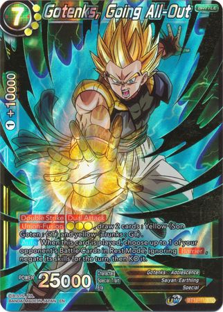 Gotenks, haciendo todo lo posible (BT10-110) [Rise of the Unison Warrior] 