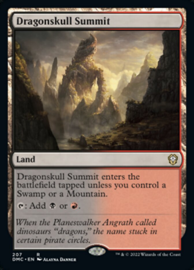 Cumbre Dragonskull [Comandante Unido de Dominaria] 