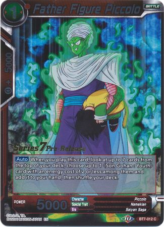Figura paterna Piccolo (BT7-012_PR) [Promociones de presentación de Asalto de los Saiyajin] 