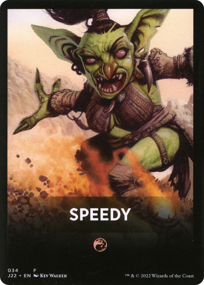 Tarjeta temática Speedy [Tarjetas frontales Jumpstart 2022] 