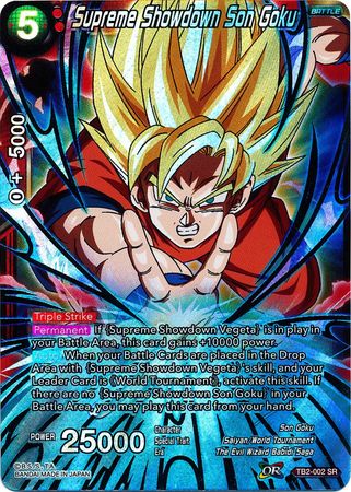 Supreme Showdown Son Goku (TB2-002) [Torneo Mundial de Artes Marciales] 