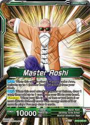 Maestro Roshi // Son Goku, Krillin, Yamcha y el Maestro Roshi, reunidos (BT18-059) [Promociones de presentación de Dawn of the Z-Legends] 
