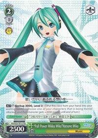 "Full Power Mikku Miku"Hatsune Miku (PD/S22-TE12 TD) [Hatsune Miku -Project DIVA- f] - Blue Jay's Cauldron
