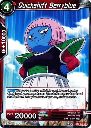 Quickshift Berryblue (BT6-020) [Reyes Destructores] 