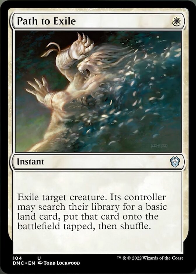 Camino al exilio [Dominaria United Commander] 
