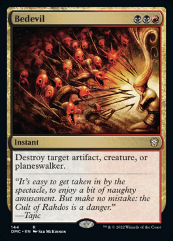 Bedevil [Comandante Unido de Dominaria] 