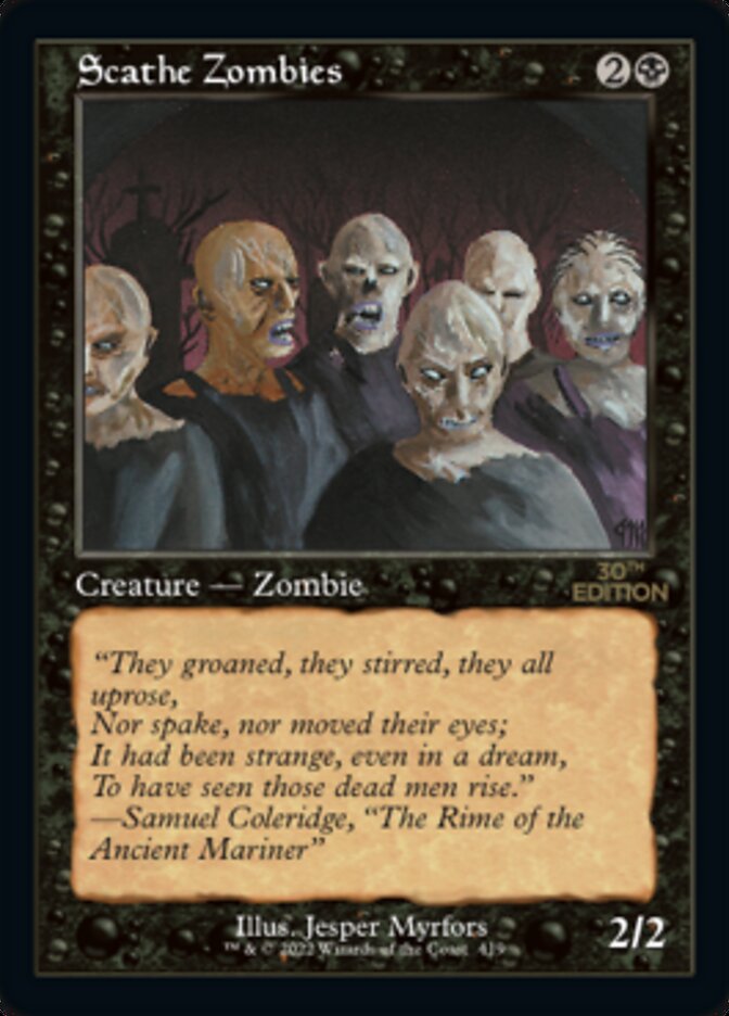 Scathe Zombies (Retro) [Edición del 30 aniversario] 