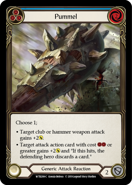 Pummel (Azul) [WTR208-C] (Bienvenido a Rathe) Alpha Print Normal 
