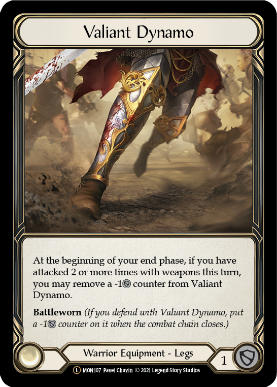 Valiant Dynamo [U-MON107-RF] (Monarch Unlimited) Lámina arcoíris ilimitada 