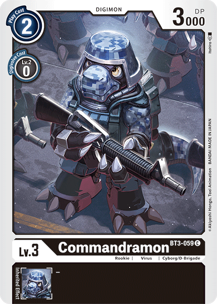 Commandramon [BT3-059] [Lanzamiento de refuerzo especial Ver.1.5] 