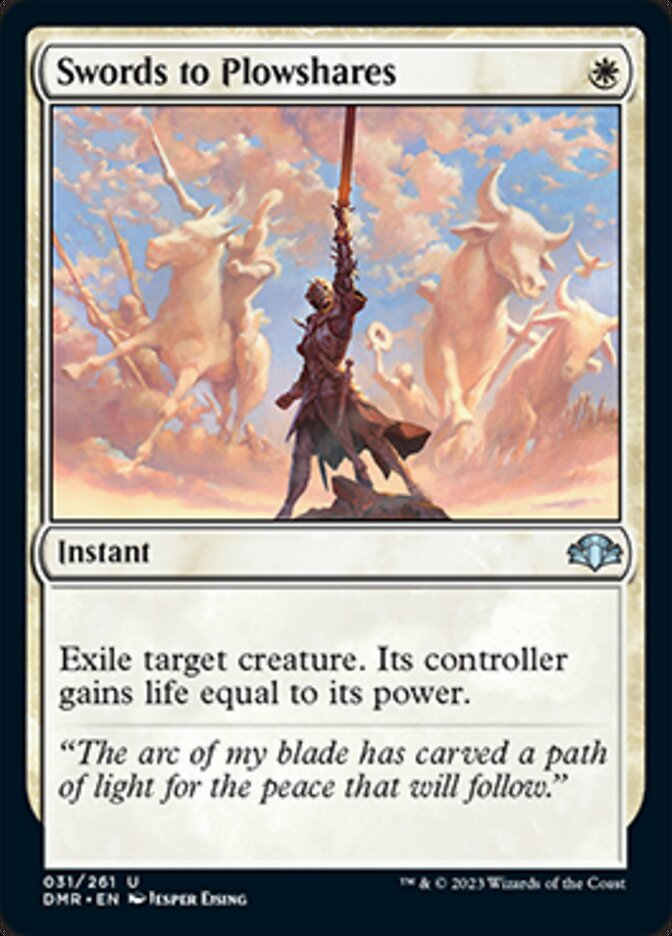 De espadas a arados [Dominaria Remastered] 