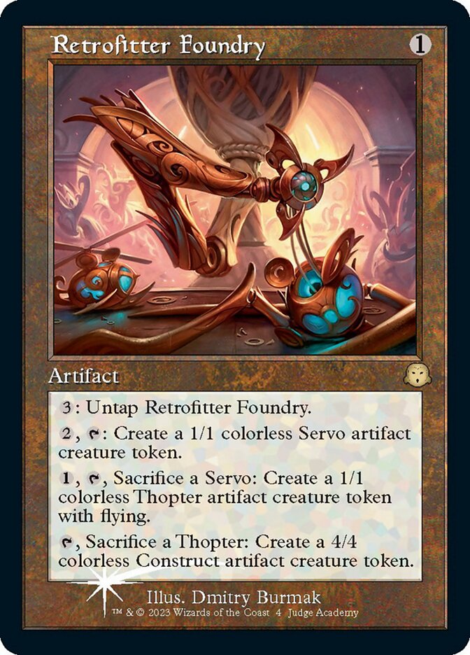 Retrofitter Foundry (Retro) [Tarjetas de regalo para jueces 2023] 