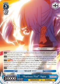 "Furious Fist" Aqua (KS/W55-E085 R) [KonoSuba 2] - Blue Jay's Cauldron