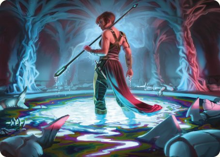 Tarjeta de arte Melira, the Living Cure [Phyrexia: All Will Be One Art Series] 