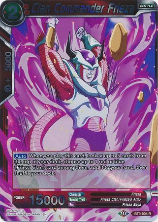 Comandante del clan Freezer (BT9-004) [Universal Onslaught] 